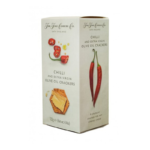 Crackers de aceite de oliva virgen extra y chilli rojo picante 125g