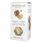 Crackers de aceite de oliva virgen extra, nueces y miel