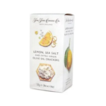 Crackers de aceite de oliva virgen extra, limón y sal 125 g