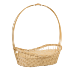 Cesta Navideña de Bambú 52 cm. 52x30x57