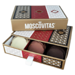 Comprar Moscovitas tres chocolates. Rialto. 230g